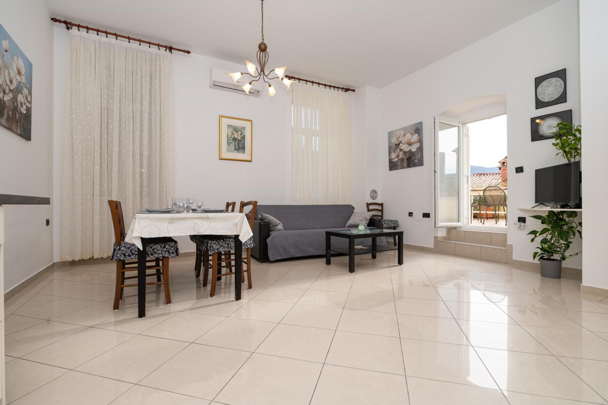 Aparment Kod Kule Leilighet Cres Eksteriør bilde